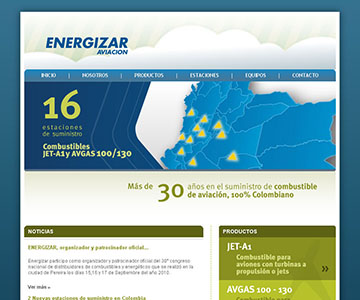 ENERGIZAR, Website